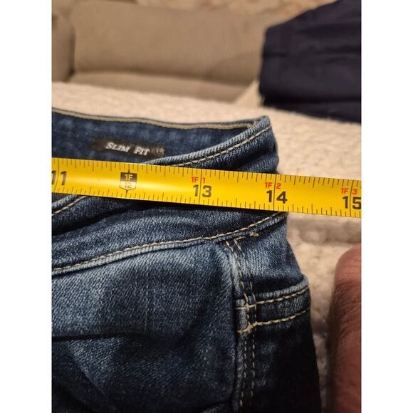 Judy Blue Women's Slim Fit Raw Hem Distressed Skinny Jeans 5/27 - Picture 8 of 9